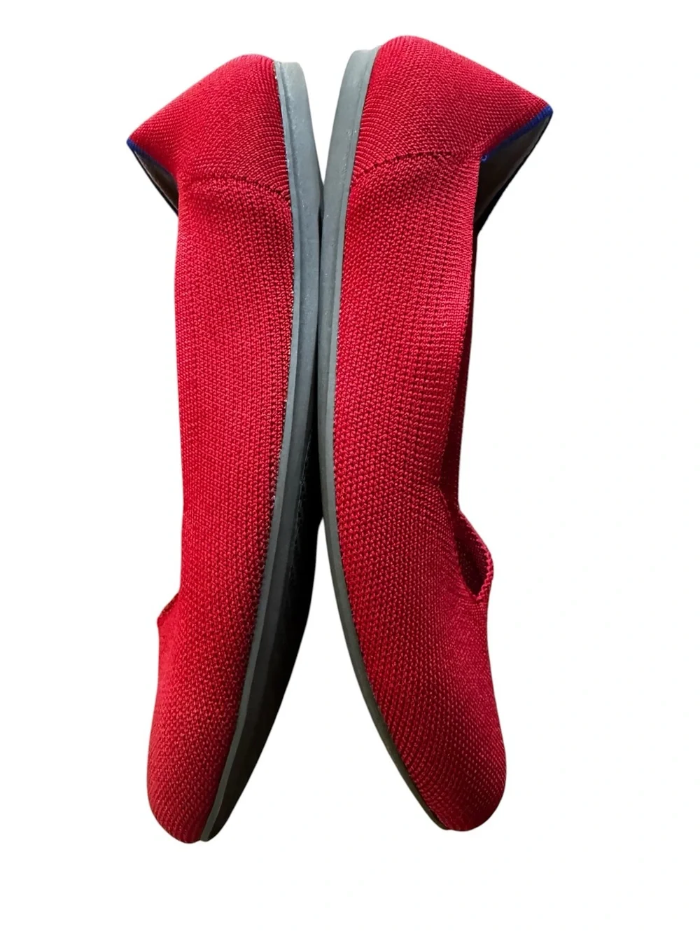 Rothy’s The Flat Slip on Shoes Women’s Size 9.5 Red Solid